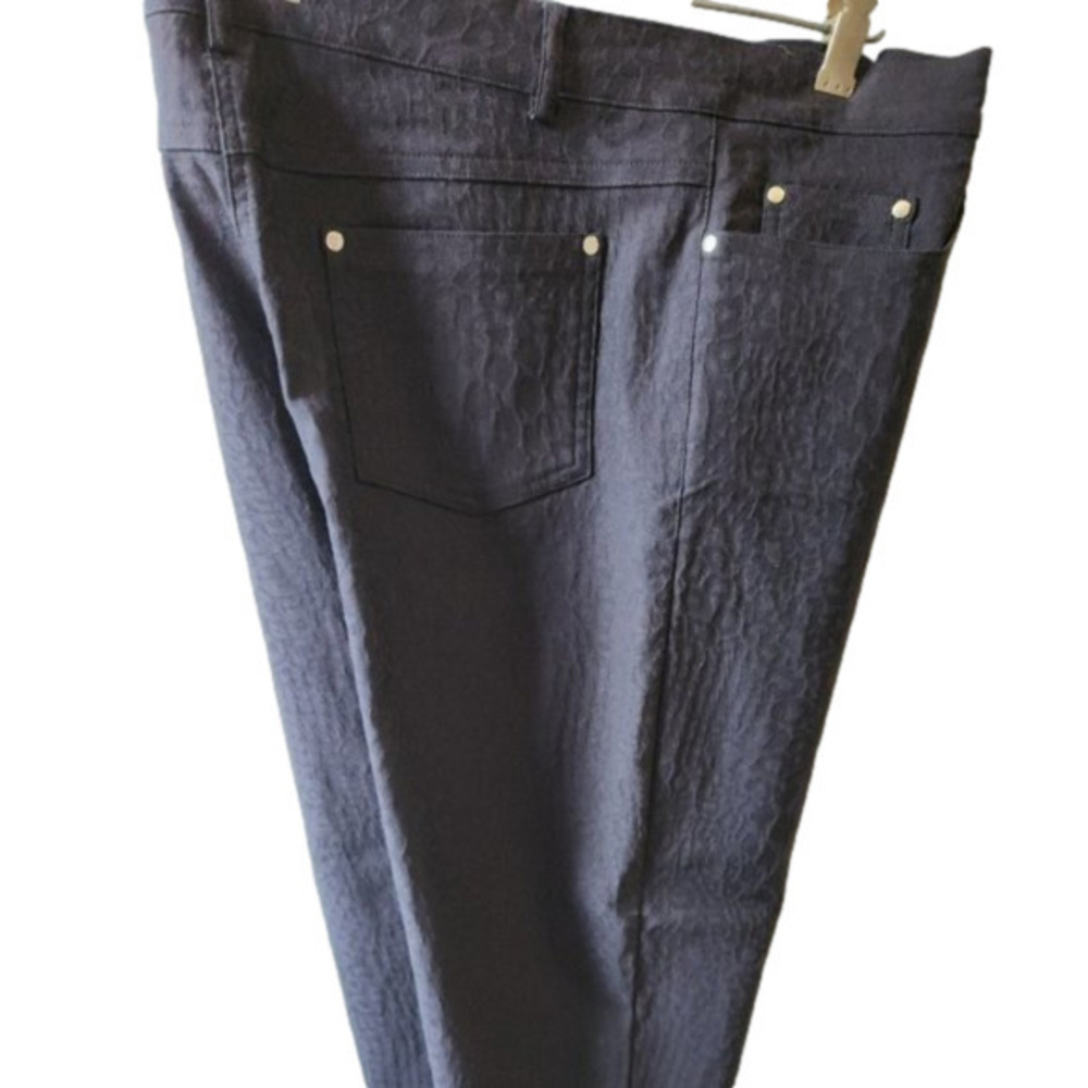 368. Mode de Vie Navy High Rise Cropped Pants |12  NWOT